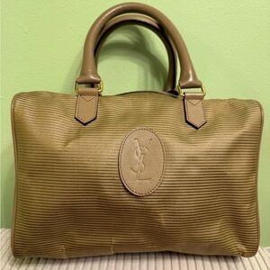 Authentic Vintage YSL Gold Handbag